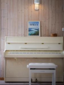 Maisons de vacances Venez Chez Vous La Maison Bleue : photos des chambres