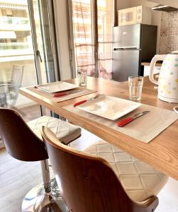 Studio Wilson - Centre Ville - Terrasse & Parking