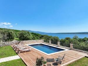Seaview Villa Grota with swimming pool