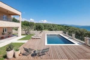 Seaview Villa Grota with swimming pool