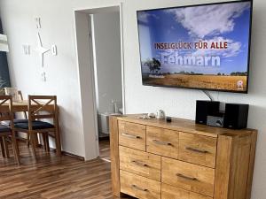 Fehmarn Burgtiefe Südstrand 2 Zimmer Wohnung SEESTERN mit Süd-Bk WaMa