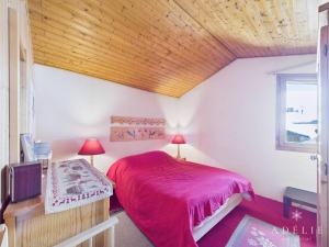 Duplex 6 pers au pied des pistes, 2 ch, balcon, ascenseur - FR-1-398-533