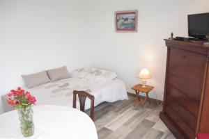 Appartements Studio vue mer dans le centre de Crozon : photos des chambres