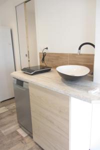 Appartements Studio vue mer dans le centre de Crozon : photos des chambres