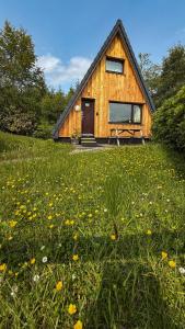 1 Bedroom Cabin with Mountain & Loch Views - Quiet Location between Glencoe & Ben Nevis