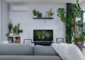 Apartament Green Plant - 1 lub 2 oddzielne sypialnie, taras 30m2, garaż podziemny, FV vat, Targi, klima, dostęp 24h