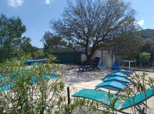Villas Spacieuse villa a Saint-Jean-du-Pin avec piscine privee : photos des chambres