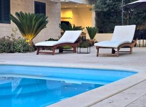 Villa TM with private heated pool, poolhouse & private garage