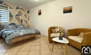 Maisons de vacances Maison Cocooning Equihen 5 pers Proche Mer & Terrasse : photos des chambres