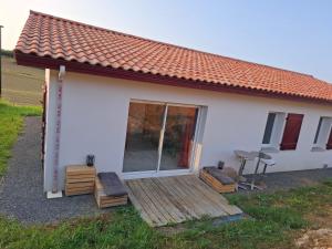 Villas Maison de vacances avec jardin au Pays-Basque 88 m2 : photos des chambres