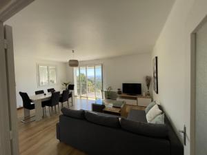 Haut de villa, vue mer panoramique