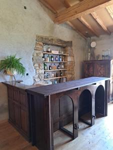 Maisons de vacances Grand mas catalan en pleine nature avec piscine : photos des chambres