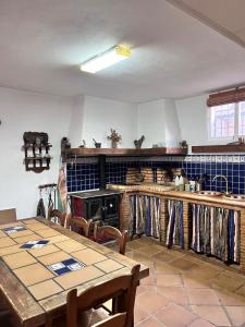 Basement with barbecue and patio