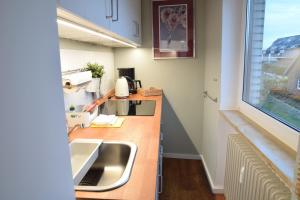 Helle, 1- Zimmer Appartement mit Doppelbett