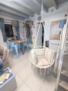 Maisons de vacances Le Blue Dream Arcade Bain a bulles : photos des chambres