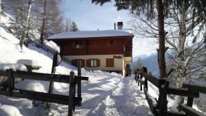 Sunny and spacious apartment in chalet Faigaux in Veysonnaz situated in quiet area with magnificent mountain views