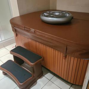 Appartements Loft de 130 m2 avec spa et billard au coeur de BREST : photos des chambres