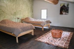 Maisons de vacances Maison provencale avec jacuzzi : photos des chambres