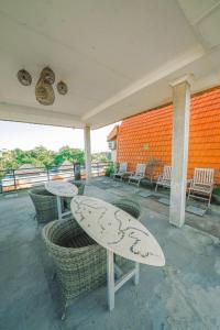 Murna House 2, Rooftop Balinese Wooden House 360 sunrise to sunset view