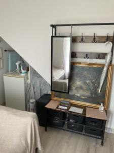 Sejours chez l'habitant PLIM CIE 2 chambres, sde a l'etage : photos des chambres