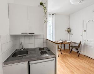 Appartements Studio lumineux avec jardin commun a Tours : photos des chambres