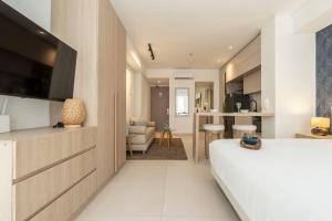 Suite romántica con terraza lounge y vista panorámica CB834