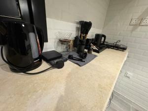 Apartment with bedroom, living room, kitchen, bathroom, and self check-in