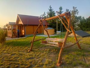 Domki z bali u Ireny Mazury