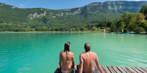 Tentes de luxe BULLE TEXAS - LUXE et SPA - Vue lac Aiguebelette : photos des chambres