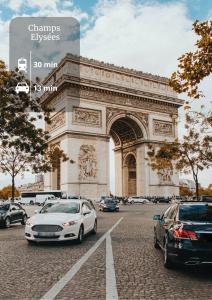 Cocoon 6p, Terrace with Eiffel Tower & Seine View