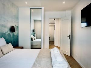 Appartements Cocoon 6p, Terrace with Eiffel Tower & Seine View : photos des chambres