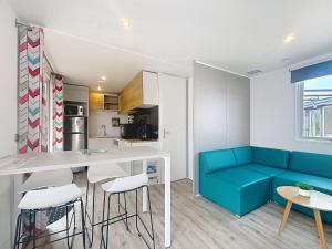 Maisons de vacances Mobil-home Grand Confort 4 pers, 2 ch, piscine chauffee a 200m de la plage - FR-1-361A-65 : photos des chambres