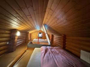 Gemütliche Blockhütte in Wiennähe