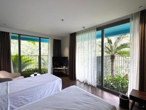 Căn hộ 2 ban công view núi view biển tại Flamingo Cát Cò 2