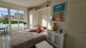 Appartement 2P Terrasse Cannes Croisette Beach 100 meters