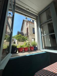 Maison de pêcheur petite vue mer centre village