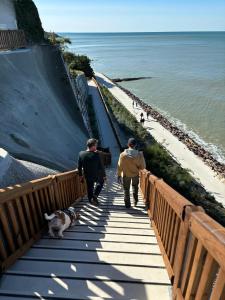 Maisons de vacances Maison de pecheur petite vue mer centre village : photos des chambres