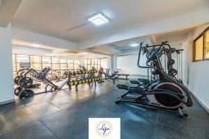 classy studio apartment in kilimani with fully equipped gym and balcony which breathtaking city views