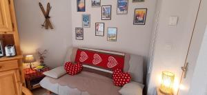Appartements Charmant F2 avec terrasse, un coin de paradis esprit montagnard : photos des chambres