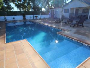 Casa con piscina privada, cerca del mar, aire opcional, wifi gratis, admiten mascotas - ES-184-35