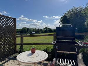 Luxury Spa Cabin with Outdoor Bath, Sauna & Fireplace
