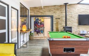 Appartements Gite An Alre - Piscine - Spa - cine : photos des chambres