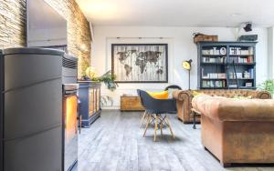Appartements Gite An Alre - Piscine - Spa - cine : photos des chambres