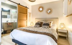 Appartements Gite An Alre - Piscine - Spa - cine : photos des chambres