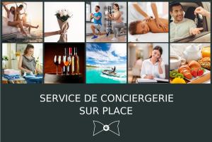 Villas Vue mer et detente villa elegante avec piscine : photos des chambres