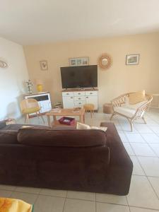Appartements Mauguio-Carnon P2 60 m2, tout confort, spacieux, climatise, wifi, balcon, parking prive couvert, 15 min de la mer, de Montpellier : photos des chambres