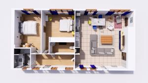 Appartements Balthazar, Parking gratuit, Vue privilegiee sur la Cathedrale, WiFi HD, Centre-Ville de Troyes : photos des chambres