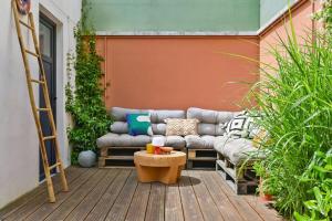Appartements Duplex design relaxing garden Porte de Paris : photos des chambres