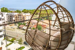Sunset Light in Odyssey Pool & Spa Resort