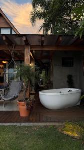 Cabana vista mar em Bombinhas